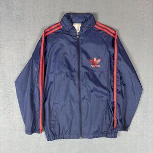 Adidas Men's Navy and Blue Jacket